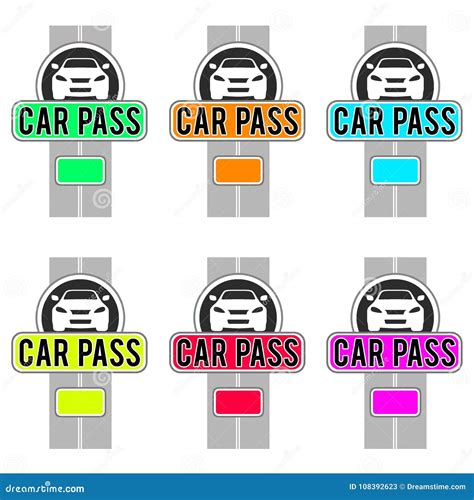 Vehicle Pass Card.